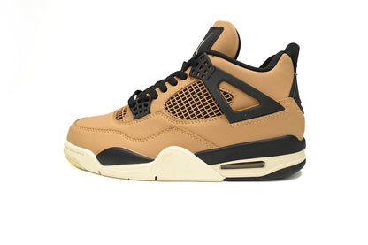 Air Jordan 4 Retro Pearl Milk Tea - White Unisex Streetwear Limited Edition - **Air Jordan 4 Retro Pearl Milk Tea** The Air Jordan 4 Retro Pearl Milk