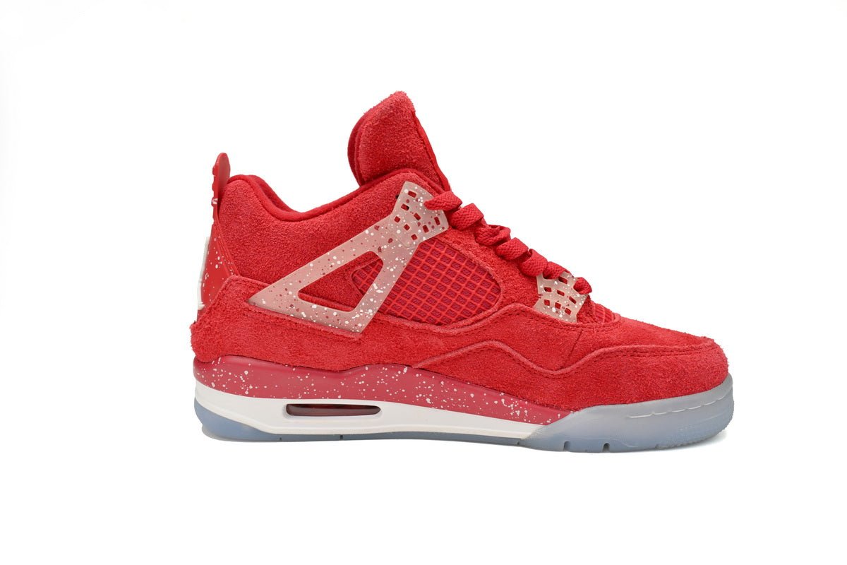 Air Jordan 4 Retro University Limited - Red Unisex Streetwear Limited Edition - **Air Jordan 4 Retro University Red Limited** The Air Jordan 4 Retro University Red Limited
