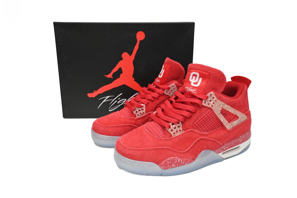Air Jordan 4 Retro University Limited - Red Unisex Streetwear Limited Edition - **Air Jordan 4 Retro University Red Limited** The Air Jordan 4 Retro University Red Limited