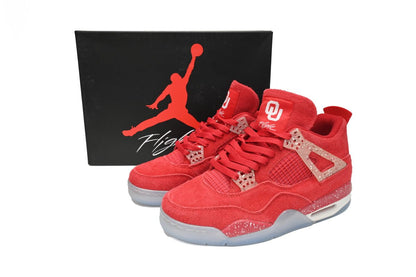 Air Jordan 4 Retro University Limited - Red Unisex Streetwear Limited Edition - **Air Jordan 4 Retro University Red Limited** The Air Jordan 4 Retro University Red Limited