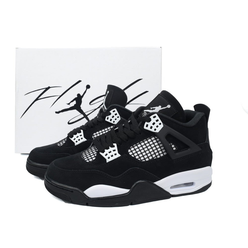 JORDAN 4 Retro - Thunder Jogger Pants - White Unisex Streetwear Limited Edition