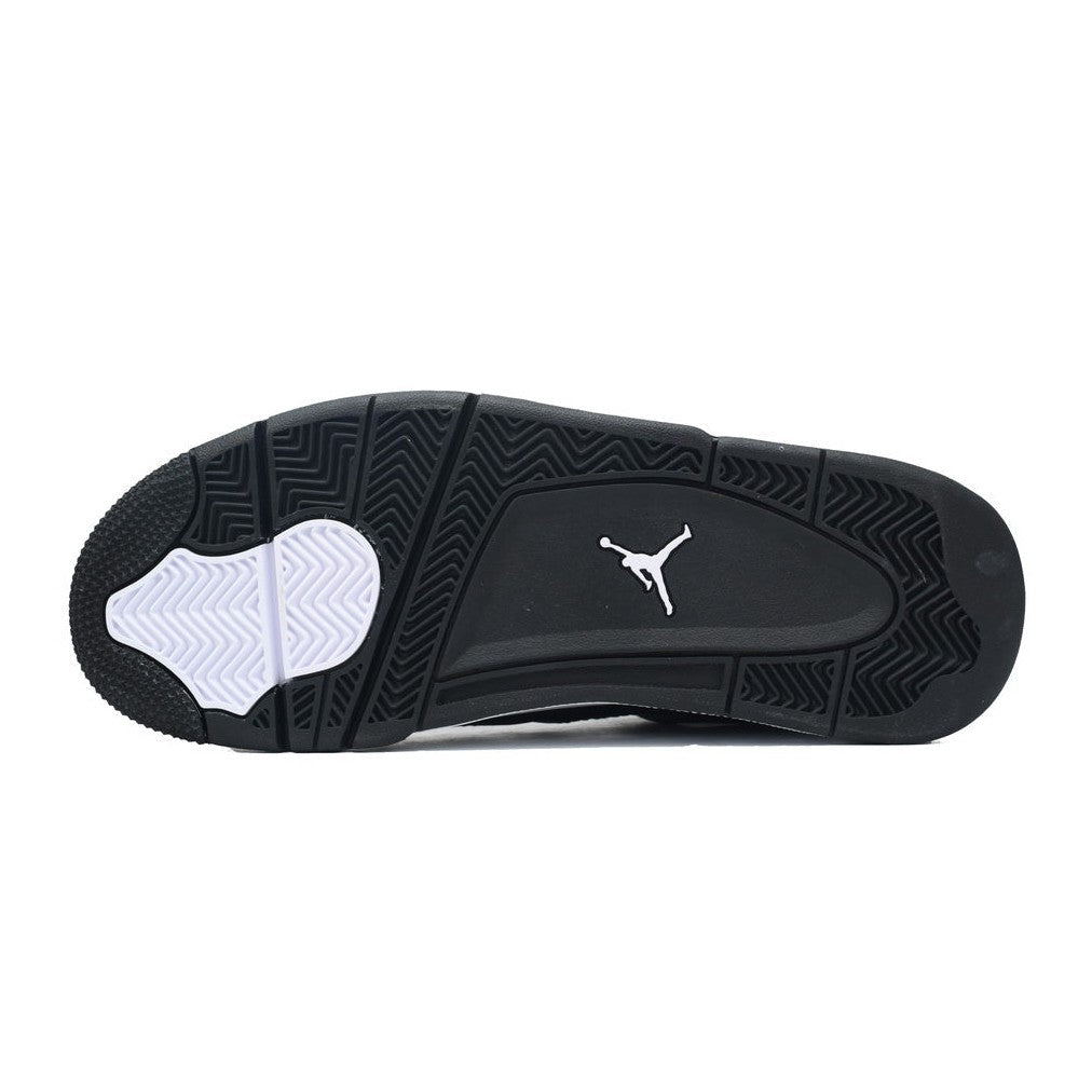 JORDAN 4 Retro - Thunder Jogger Pants - White Unisex Streetwear Limited Edition