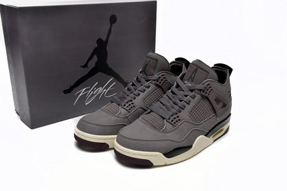 Air Jordan 4 Violet Ore Sneakers - Black Unisex Streetwear Limited Edition - Discover the essence of refined elegance with the Air Jordan 4 Violet Ore, a blend