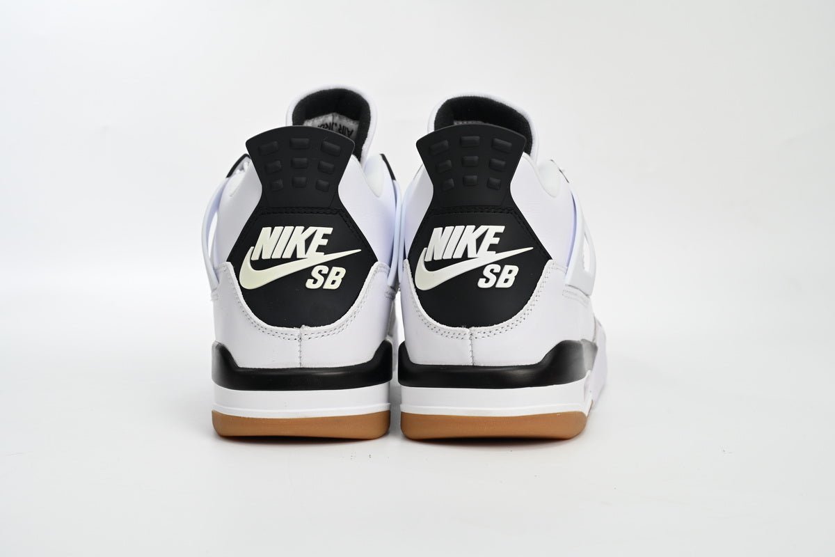 Air Jordan 4 White T-Shirt - Black Unisex Streetwear Limited Edition - Experience timeless style and unmatched performance with the Air Jordan 4 White Black, a sneaker