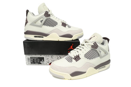 Air Jordan 4 Phan Tom - White Unisex Streetwear Limited Edition - **Air Jordan 4 'White Phantom'** The Air Jordan 4 'White Phantom' is an elegant and
