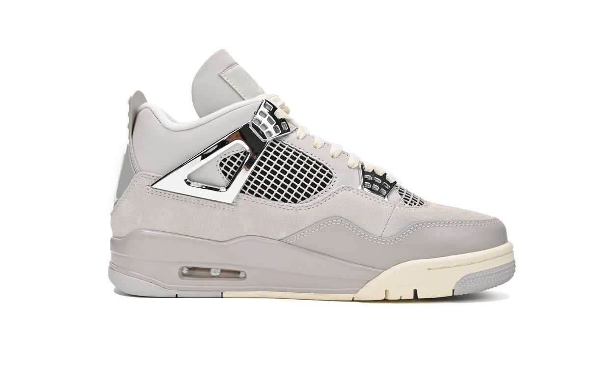 Air Jordan 4 Wmns frozen Moments - White Unisex Streetwear Limited Edition - Embrace the essence of sports history and urban fashion with the Air Jordan 4 WMNS