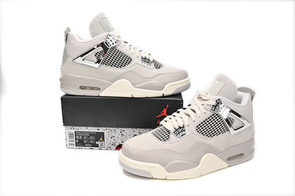 Air Jordan 4 Wmns frozen Moments - White Unisex Streetwear Limited Edition - Embrace the essence of sports history and urban fashion with the Air Jordan 4 WMNS