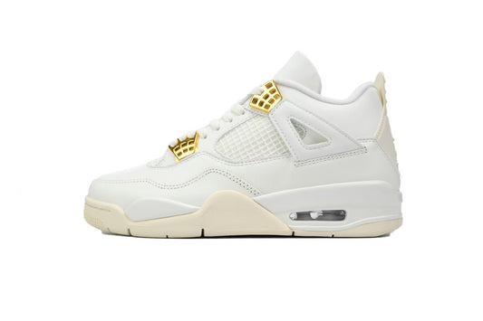 Air Jordan 4 Wmns 'sail' - Black Unisex Streetwear Limited Edition - Discover the timeless allure of the Air Jordan 4 WMNS 'Sail,' a blend of heritage