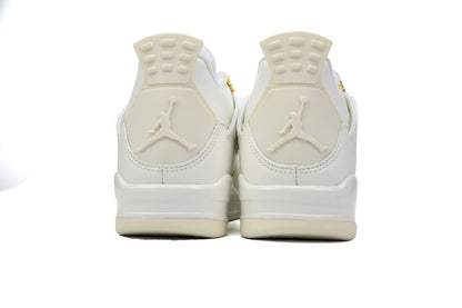 Air Jordan 4 Wmns 'sail' - Black Unisex Streetwear Limited Edition - Discover the timeless allure of the Air Jordan 4 WMNS 'Sail,' a blend of heritage