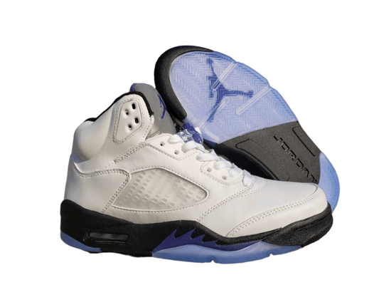 Air Jordan 5 'concord' T-Shirt - Black Unisex Streetwear Limited Edition - **Product Description: Air Jordan 5 'Concord'** The Air Jordan 5 'Concord' is a fresh and