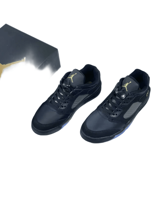 Air Jordan 5 Low 'black Metallic' T-Shirt Unisex Streetwear Limited Edition