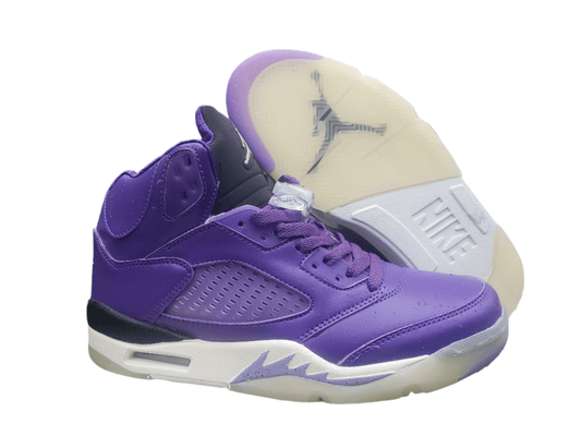 Air Jordan 5 'purple Grape' T-Shirt Unisex Streetwear Limited Edition - **Product Description: Air Jordan 5 'Purple Grape'** The Air Jordan 5 'Purple Grape' is a