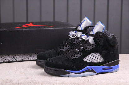 Air Jordan 5 'racer Blue' T-Shirt Unisex Streetwear Limited Edition - **Product Description: Air Jordan 5 'Racer Blue'** The Air Jordan 5 'Racer Blue' is a