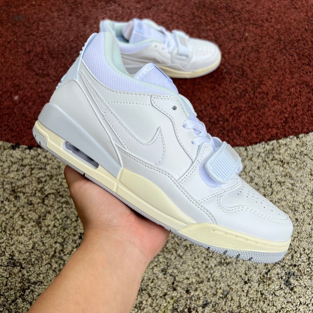 Air Jordan Legacy 312 Low - Grey Sneakers - White Unisex Streetwear Limited Edition - **Air Jordan Legacy 312 Low White/Grey** Introducing the Air Jordan Legacy 312 Low White/Grey, a