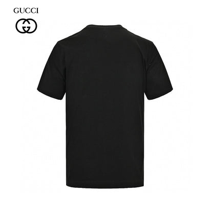 Gucci Smiley Face T-shirt - Black Unisex Streetwear Limited Edition - <span>This Gucci t-shirt features a playful design with a large yellow smiley face graphic on