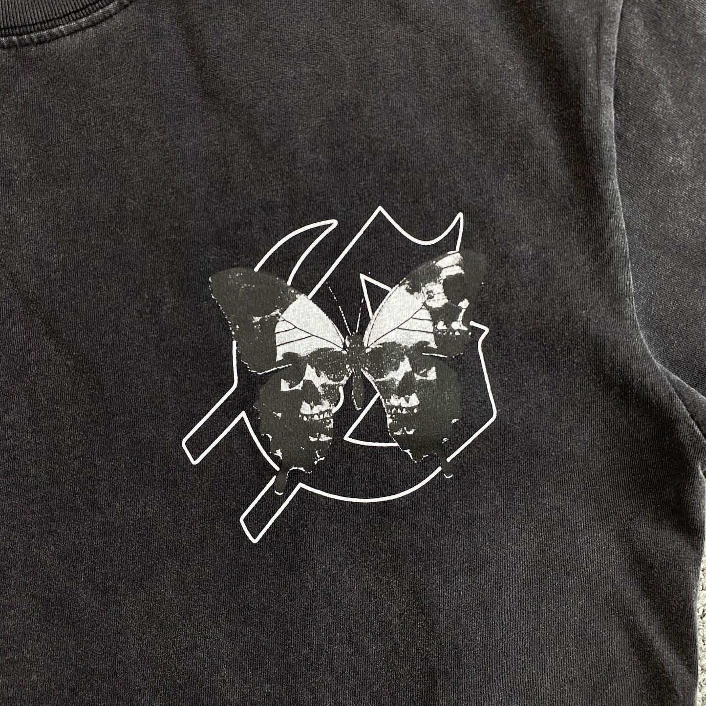 GODSPEED Butterfly Effect T-shirt Washed - Black Unisex Streetwear Limited Edition