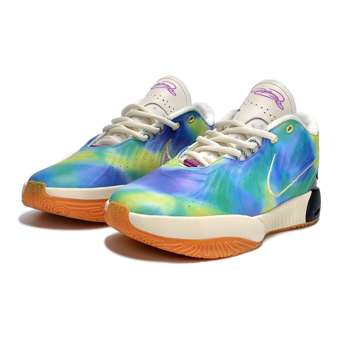 NIKE Lebron 21 - Multi-color Shoes - Red Unisex Streetwear Limited Edition