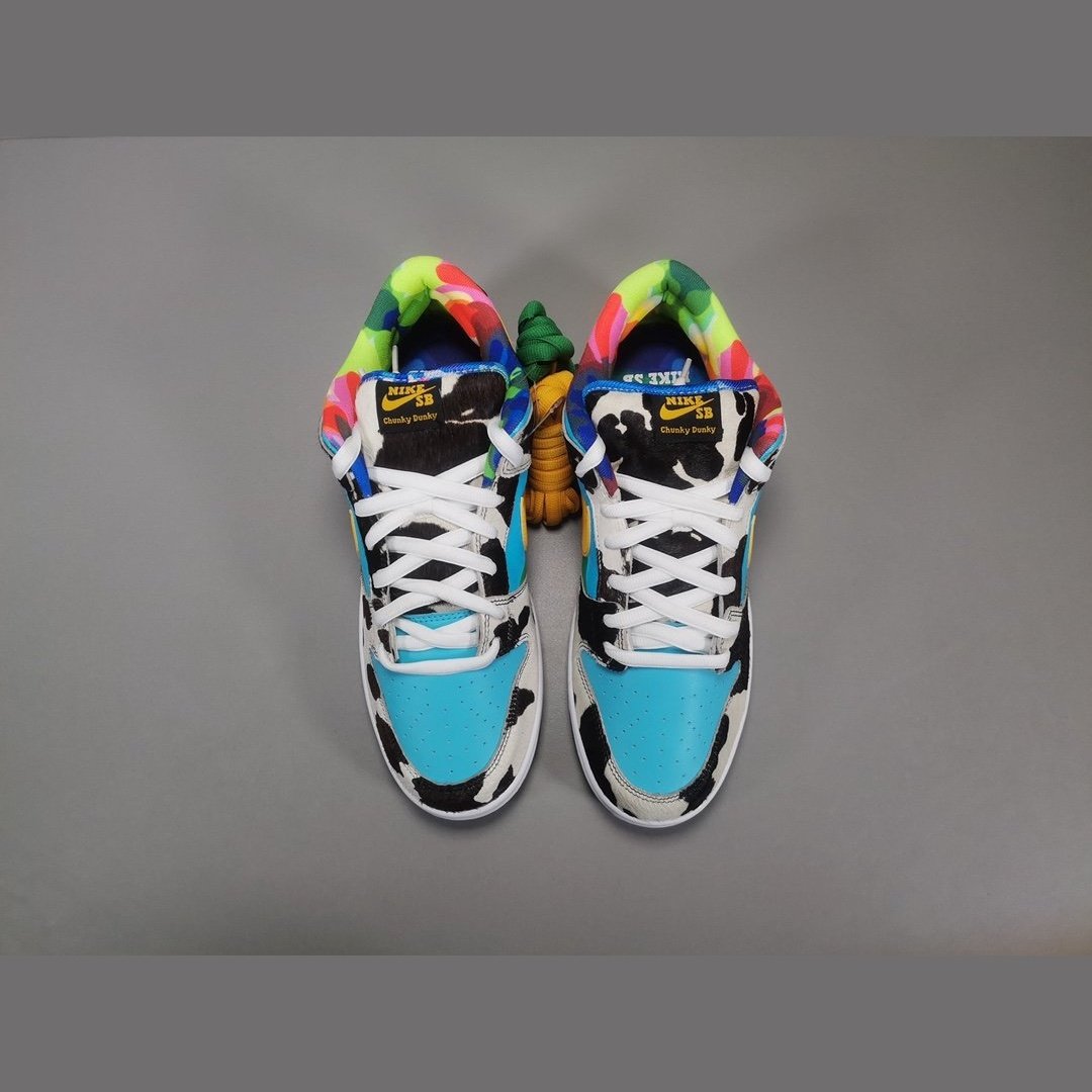 NIKE Sb Dunk Low - Ben & Jerry's Chunky Dunky - Red Unisex Streetwear Limited Edition