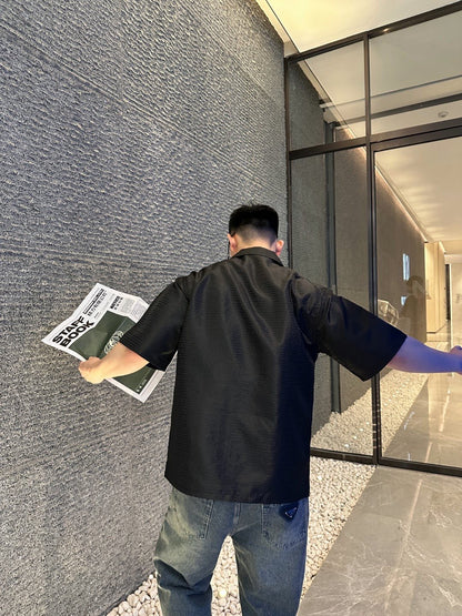 Chemise à fermeture éclair Prada