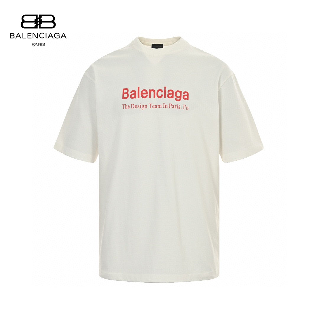 Balenciaga Stencil Logo T-shirt (white) Unisex Streetwear Limited Edition - <span>This white Balenciaga t-shirt features a bold and distinctive design. The back showcases a large