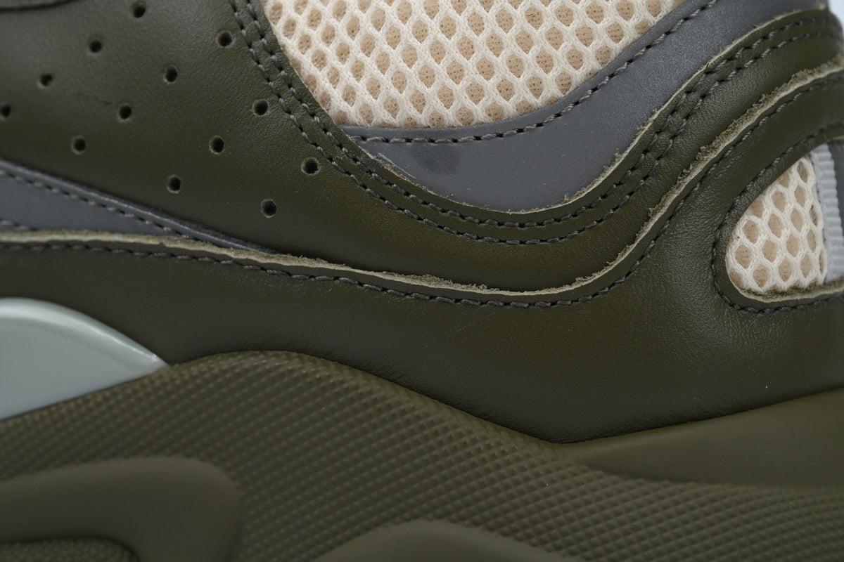 DIOR B22 Olive Sneakers - Blue Unisex Streetwear Limited Edition