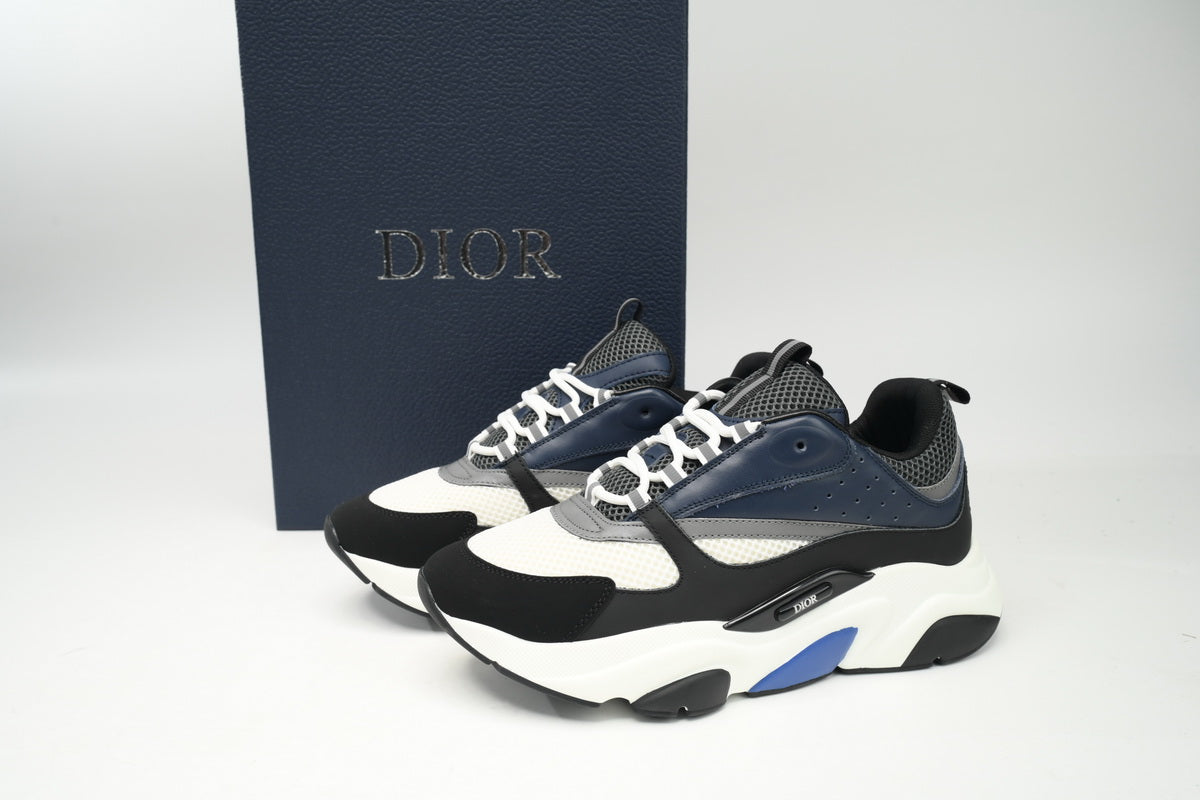 DIOR B22 Blue T-Shirt - Black Unisex Streetwear Limited Edition