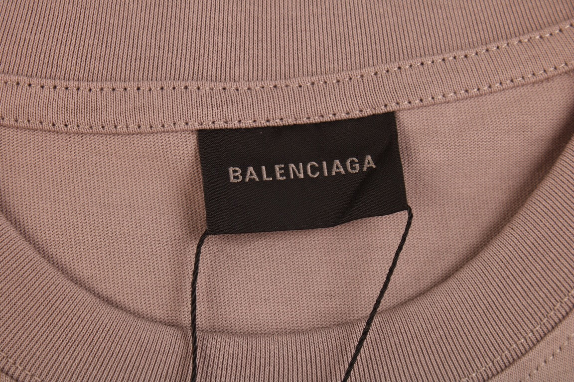 CAMISETA MINIMALISTA GRIS DE BALENCIAGA
