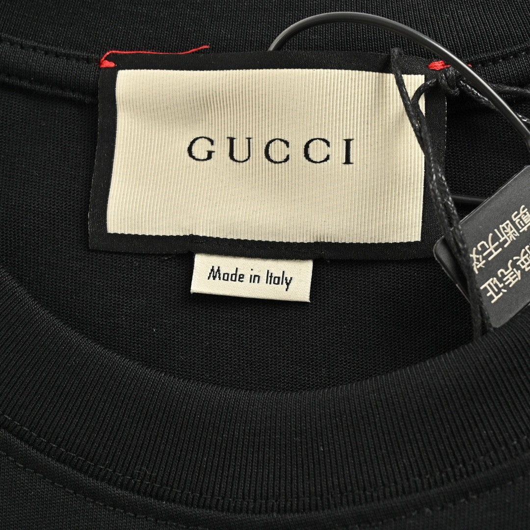 Camiseta gráfica de osito de peluche de Gucci