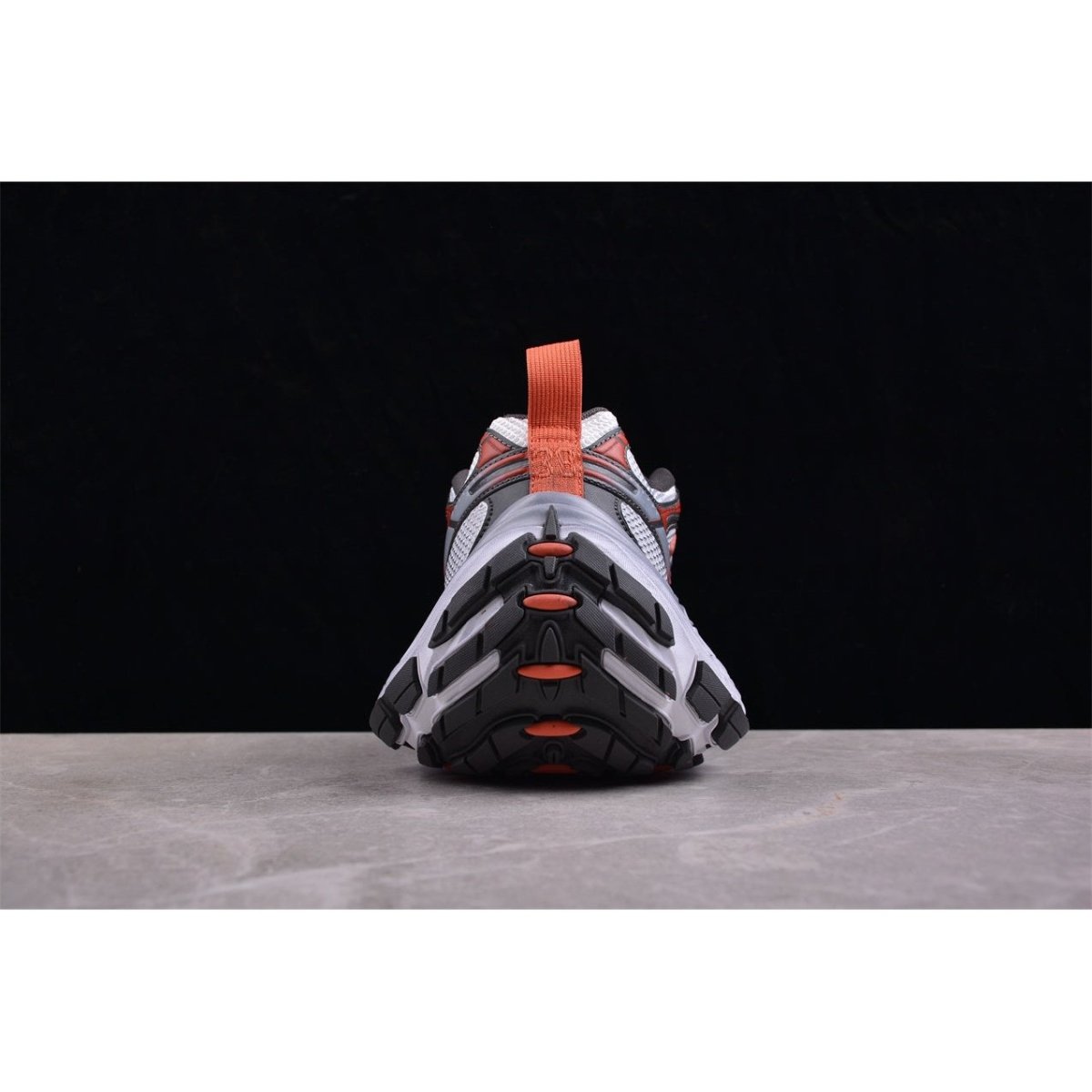 BALENCIAGA 10 - L - Charcoal Grey Sneakers - Red Unisex Streetwear Limited Edition - The Balenciaga 10XL x Charcoal Grey Red sneakers are a bold statement in the world