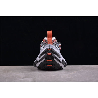 BALENCIAGA 10 - L - Charcoal Grey Sneakers - Red Unisex Streetwear Limited Edition - The Balenciaga 10XL x Charcoal Grey Red sneakers are a bold statement in the world