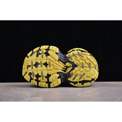 BALENCIAGA 10 - L - Grey Fluorescent Sneakers - Yellow Unisex Streetwear Limited Edition - The BALENCIAGA 10XL x Grey Fluorescent Yellow sneakers are a dynamic fusion of muted and