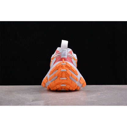 BALENCIAGA 10 - L - Red Orange Sneakers - White Unisex Streetwear Limited Edition - The BALENCIAGA 10XL x White Red Orange sneakers are a vivid masterpiece in the world