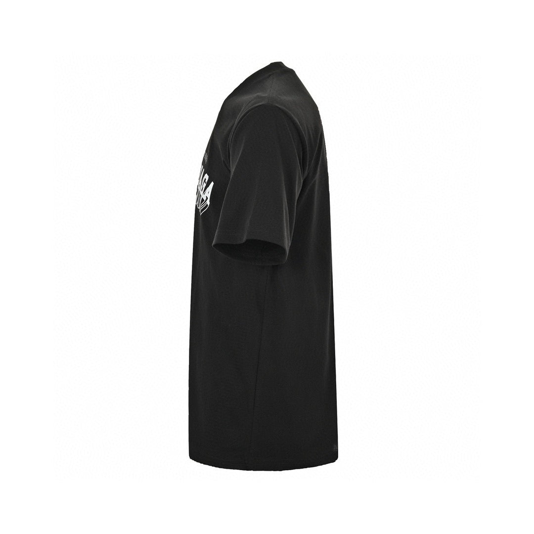 Balenciaga 1917 T-shirt - Black Unisex Streetwear Limited Edition - This Balenciaga t-shirt features a bold 'Balenciaga 1917' graphic on the front. The shirt is