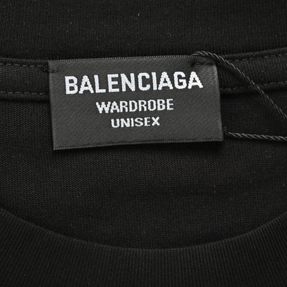 Camiseta negra Balenciaga 1917