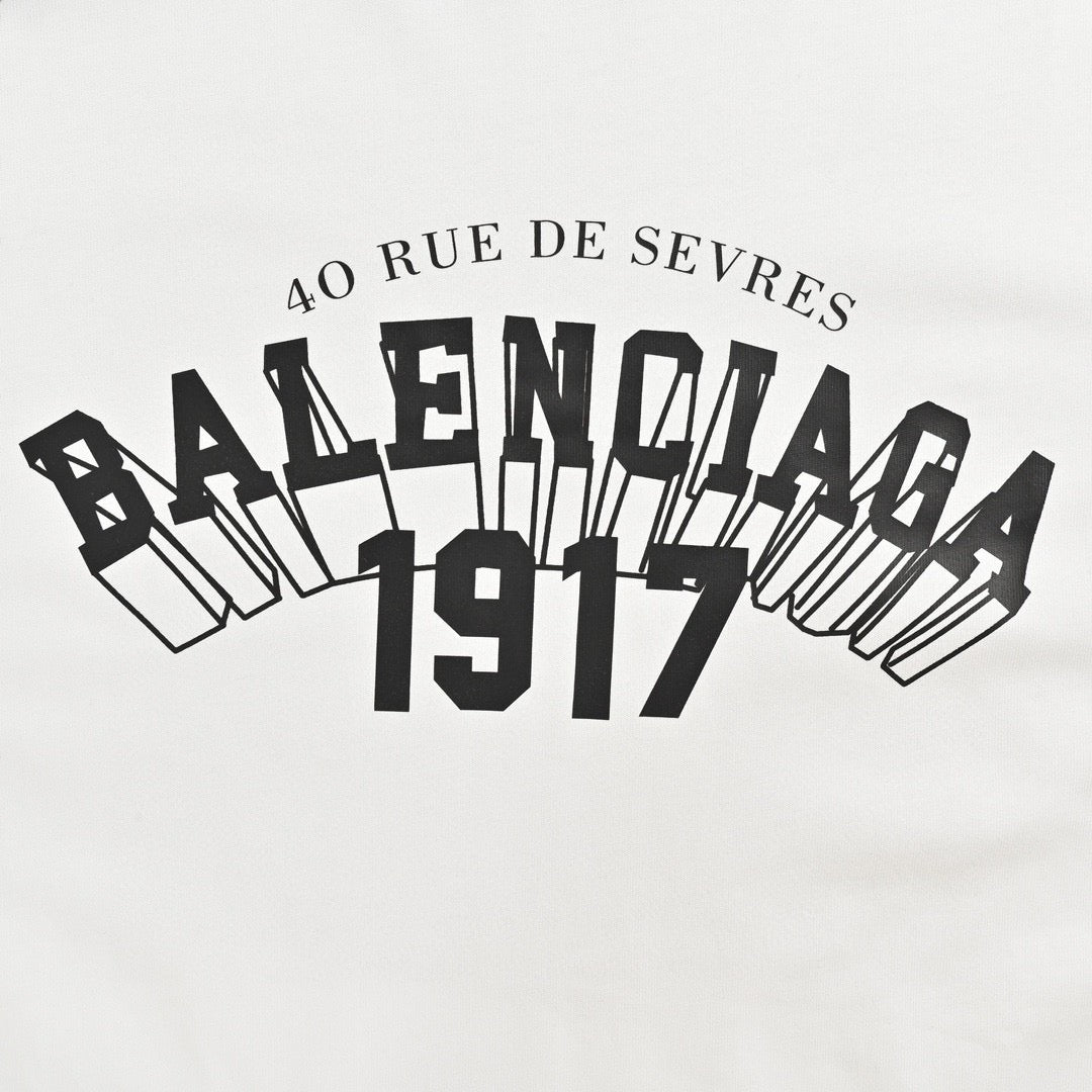 Camiseta blanca Balenciaga 1917