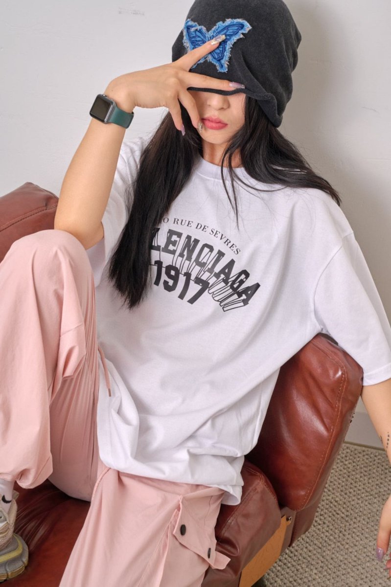 Camiseta blanca Balenciaga 1917