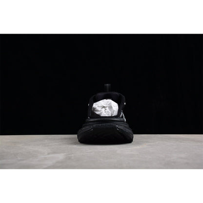 BALENCIAGA 3 - L Mule - White - Black Unisex Streetwear Limited Edition - Introducing the BALENCIAGA 3XL Mule x Black White, a striking blend of contemporary style and