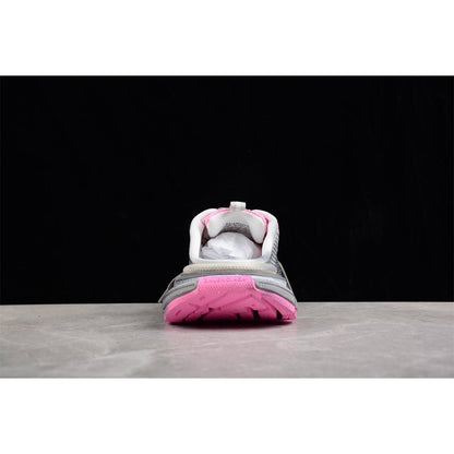 BALENCIAGA 3 - L Mule - Grey - Pink Unisex Streetwear Limited Edition - Introducing the BALENCIAGA 3XL Mule x Grey Pink, a perfect blend of luxury and modern