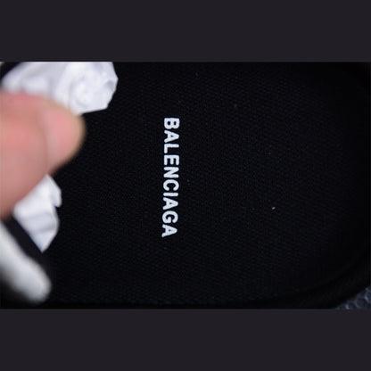 BALENCIAGA 3 - L Mule - Grey - Red Unisex Streetwear Limited Edition - The Balenciaga 3XL Mule x Grey Red is a bold fusion of contemporary style and