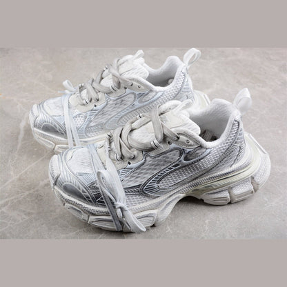 BALENCIAGA 3 - L - All Sneakers - White Unisex Streetwear Limited Edition - Introducing the BALENCIAGA 3XL x All White, a striking blend of avant-garde design and supreme
