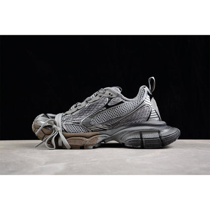 BALENCIAGA 3 - L - Bal Grey Sneakers - Black Unisex Streetwear Limited Edition - Introducing the BALENCIAGA 3XL x Bal Grey Black, a sophisticated blend of modern design and