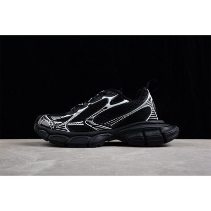 BALENCIAGA 3 - L - White - Black Unisex Streetwear Limited Edition - The Balenciaga 3XL x Black White offers a sleek, monochromatic update to the cutting-edge 3XL