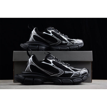 BALENCIAGA 3 - L - White - Black Unisex Streetwear Limited Edition - The Balenciaga 3XL x Black White offers a sleek, monochromatic update to the cutting-edge 3XL