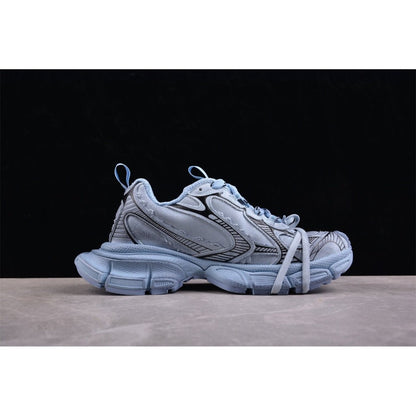 BALENCIAGA 3 - L - Cyan Sneakers - Blue Unisex Streetwear Limited Edition - Introducing the BALENCIAGA 3XL in Cyan Blue, a bold fusion of luxury and streetwear. This