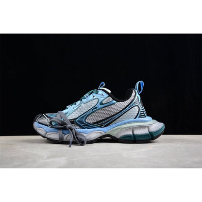 BALENCIAGA 3 - L - Malachite Sneakers - Green Unisex Streetwear Limited Edition - The Balenciaga 3XL x Malachite Green sneakers are a stunning manifestation of luxury and bold
