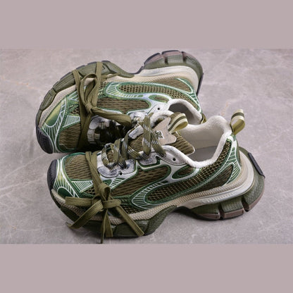 BALENCIAGA 3 - L - Olive Sneakers - Green Unisex Streetwear Limited Edition - Introducing the BALENCIAGA 3XL x Olive Green, a striking blend of modern design and luxurious