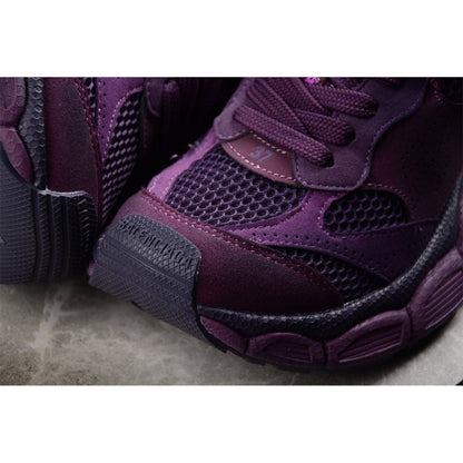 BALENCIAGA 3 - L - Sneakers - Purple Unisex Streetwear Limited Edition - Introducing the BALENCIAGA 3XL x Purple, a bold fusion of luxury and modern design. These