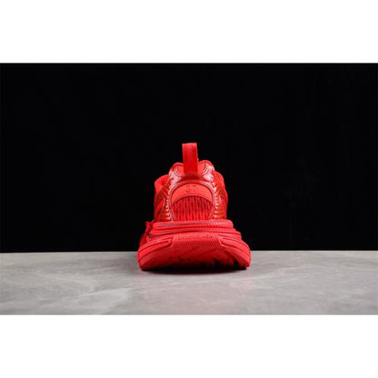 BALENCIAGA 3 - L - Sneakers - Red Unisex Streetwear Limited Edition - The BALENCIAGA 3XL x Red sneakers embody a bold and energetic spirit, crafted to make
