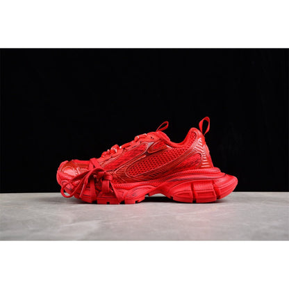 BALENCIAGA 3 - L - Sneakers - Red Unisex Streetwear Limited Edition - The BALENCIAGA 3XL x Red sneakers embody a bold and energetic spirit, crafted to make