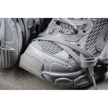 BALENCIAGA 3 - L - Reflective Sneakers - Grey Unisex Streetwear Limited Edition - The Balenciaga 3XL x Reflective Grey sneakers are a captivating addition to any cutting-edge wardrobe,